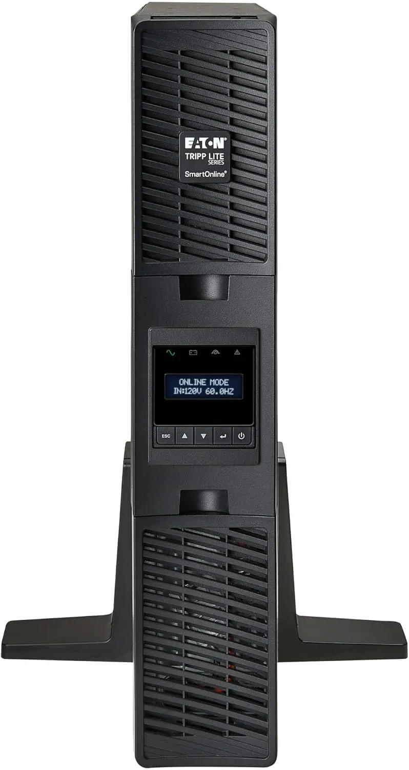 TRIPP LITE SmartOnline 2U Rack/Tower Double-Conversion UPS with LCD