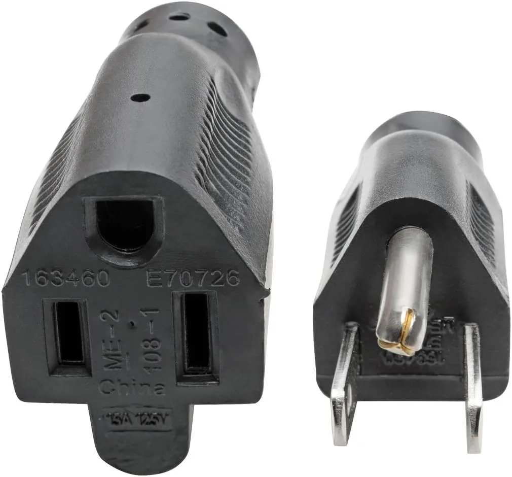 Tripp Lite Heavy-Duty Power Extension Cord, 14 AWG, 15A, 120V, NEMA 5-15P to NEMA 5-15R