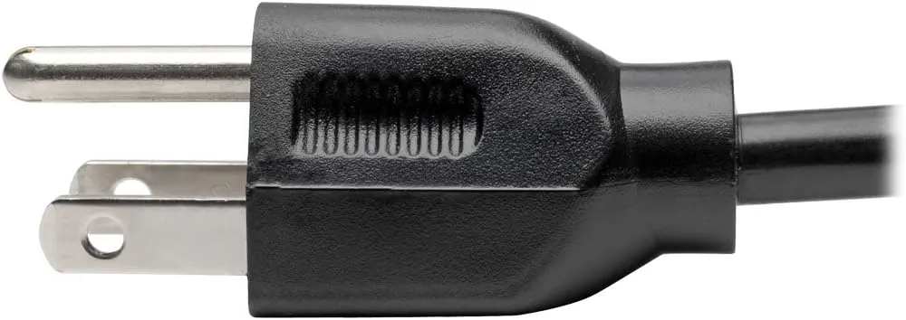 TRIPP LITE Computer Power Cord NEMA 5-15P to IEC-320-C13