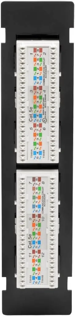 TRIPP LITE Cat5 / Cat5e PoE+ Compliant Patch Panel