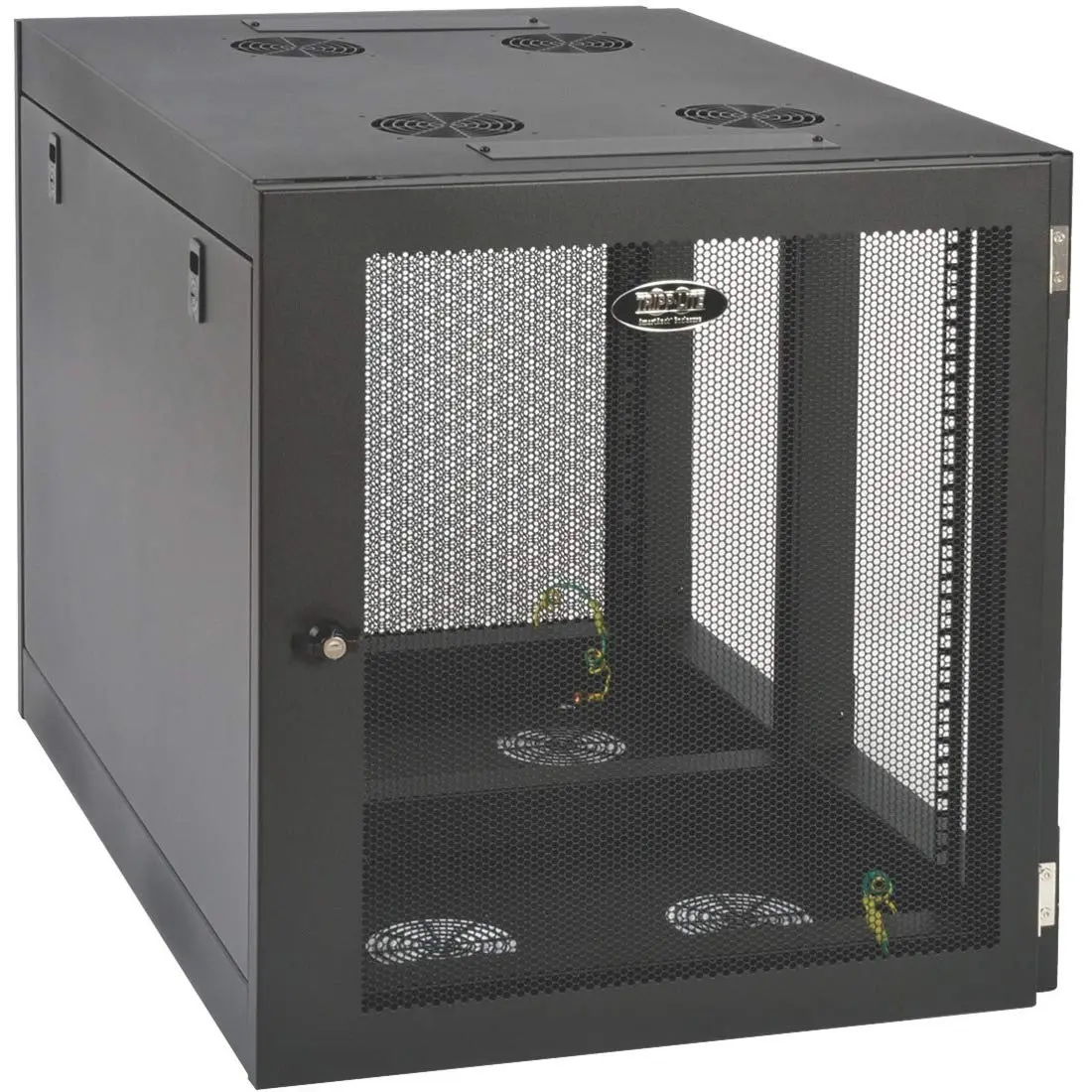 TRIPP LITE 12U Heavy Duty Wall Mount Rack Enclosure Cabinet SRW12UHD - Black