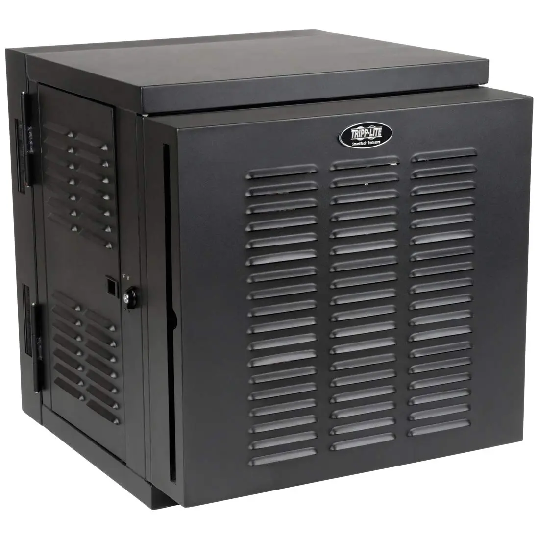 Tripp Lite 12U Wall Mount Rack Enclosure Server Cabinet, Hinged, 20.5" Deep, Switch-Depth, NEMA (SRW12USNEMA)