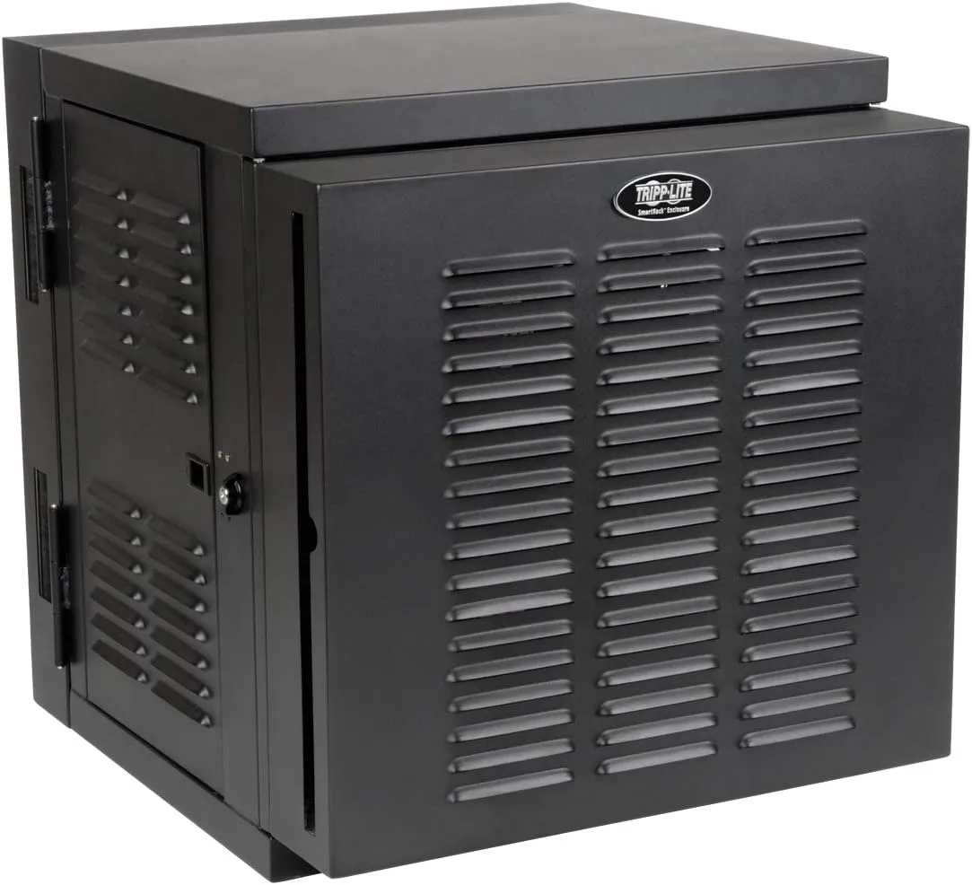 Tripp Lite 12U Wall Mount Rack Enclosure Server Cabinet, Hinged, 20.5" Deep, Switch-Depth, NEMA (SRW12USNEMA)