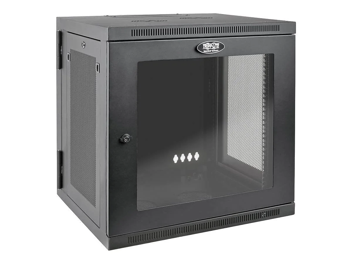 Tripp Lite 12U Wall Mount Rack Enclosure Server Cabinet with Acrylic Door, SRW12USDPG