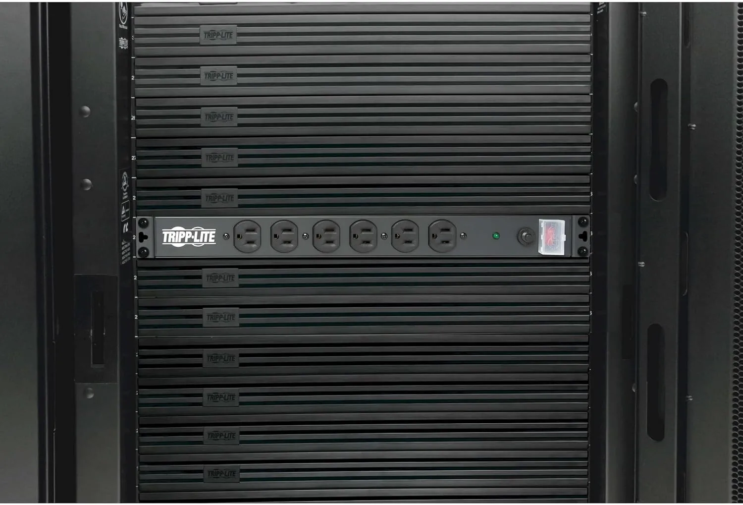Tripp Lite 1U Rackmount Power Strip PDU, 15A 120V, 15ft Cord