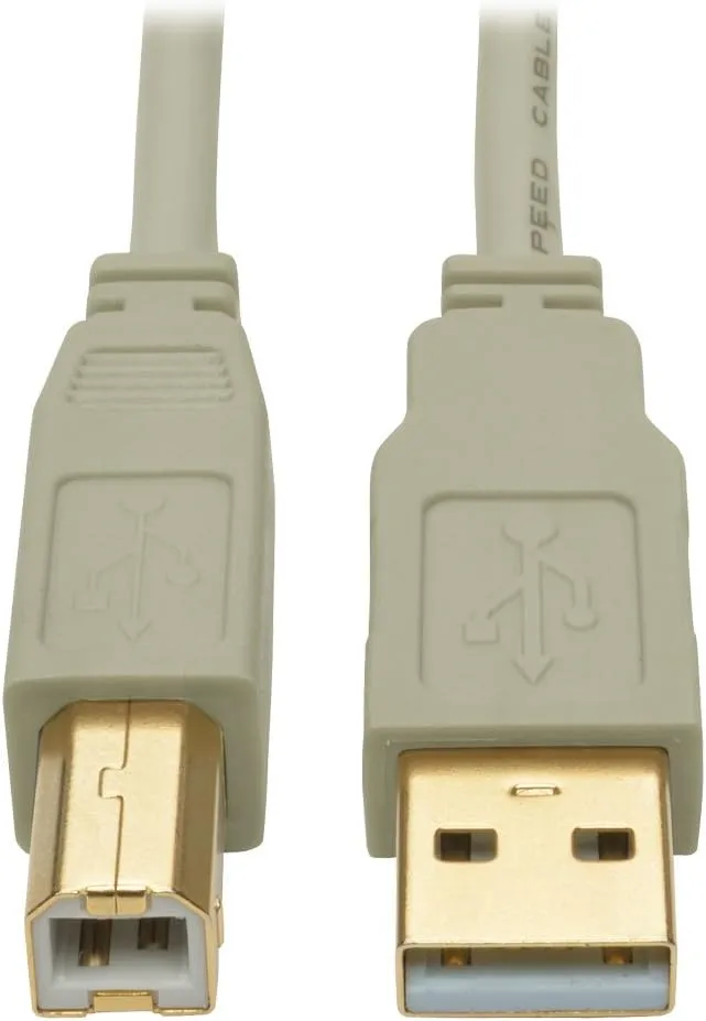 TRIPP LITE USB 2.0 Hi-Speed A/B Cable (Type-A to Type-B)