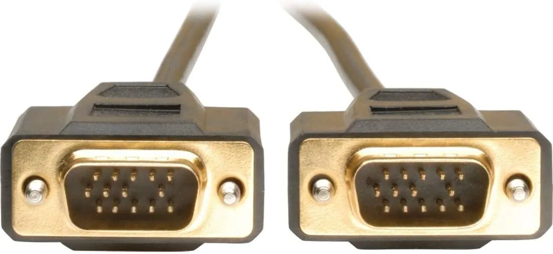 TRIPP LITE P512-015 15-Feet VGA Monitor Gold Cable Molded Shielded HD15 M/M