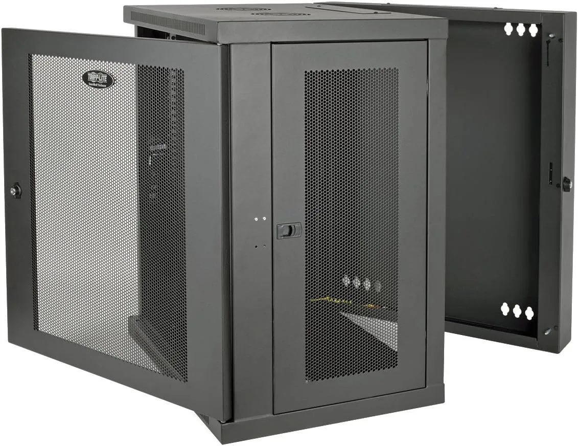 Tripp Lite 15U Wall Mount Rack Enclosure Server Cabinet, Hinged, 20.5" Deep (SRW15US)