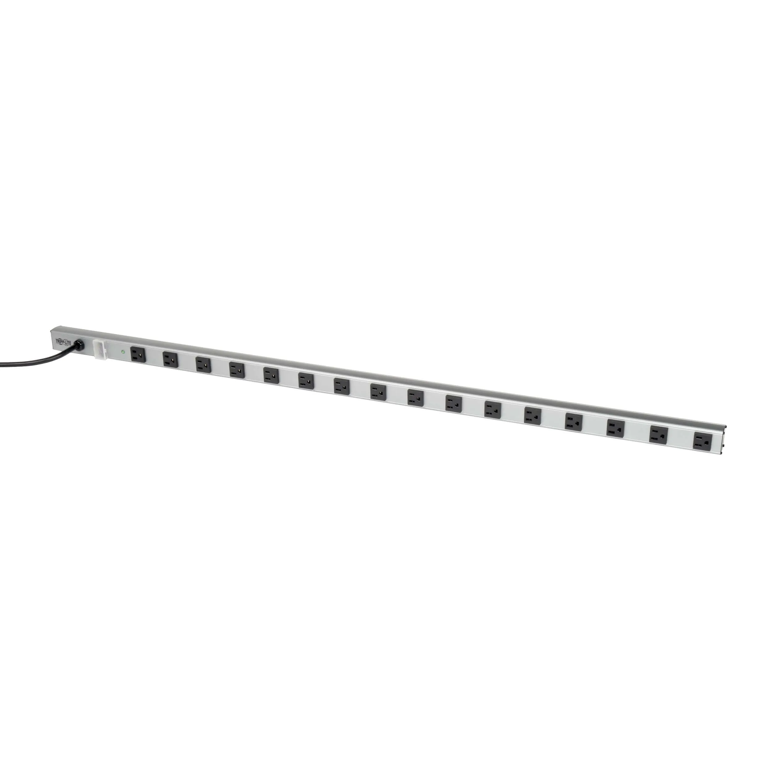 TRIPP LITE Power Strip Surge Protector, Metal Housing, 15 ft Cord