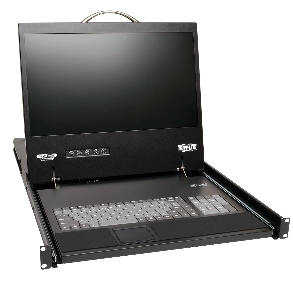 Tripp Lite 16-Port Cat5 1U Rack-Mount KVM Switch with 19-in LCD & IP Remote