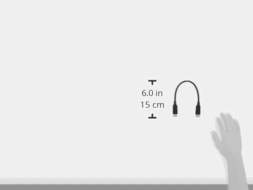 Tripp Lite DisplayPort Cable with Latches (M/M), DP to DP, 4K x 2K, 1-ft. (P580-001)