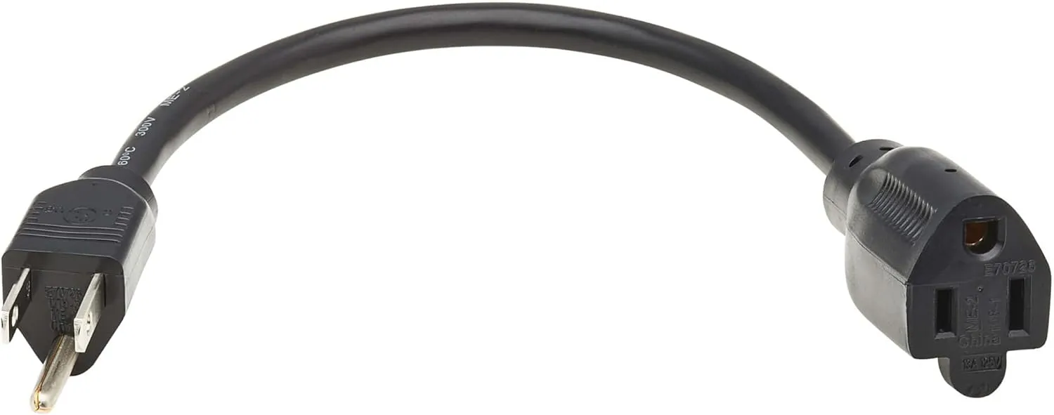 Tripp Lite Power Extension Cord, NEMA 5-15P to 5-15R, 13A 120V 16 AWG