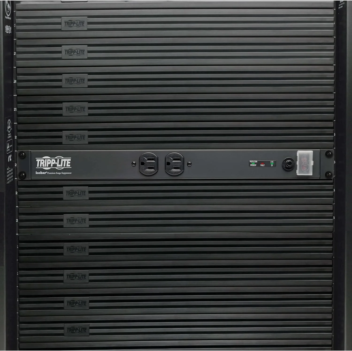 Tripp Lite 1U Rackmount Power Strip PDU, 15A 120V, 15ft Cord