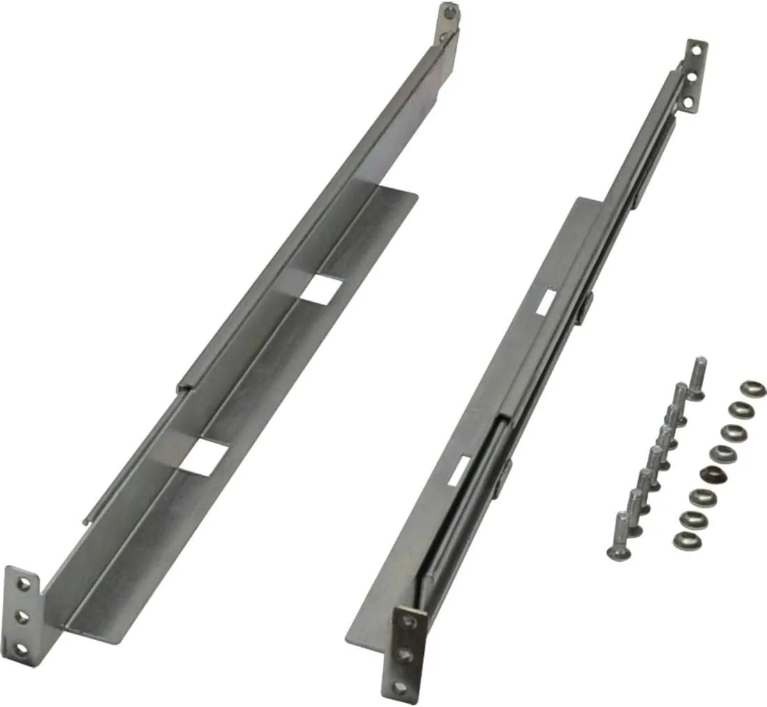 TRIPP LITE Universal Adjustable Rack Enclosure Server Cabinet Shelf Kit 4POSTRAILKIT1U