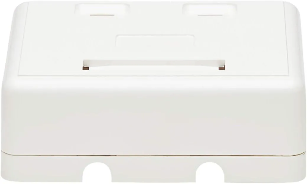Tripp Lite Keystone Jack Surface Mount Box, White