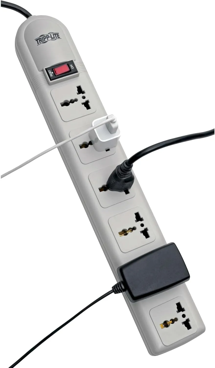 Tripp Lite 230V 6-Universal Outlet Surge Protector Power Strip, 1.8M Cord