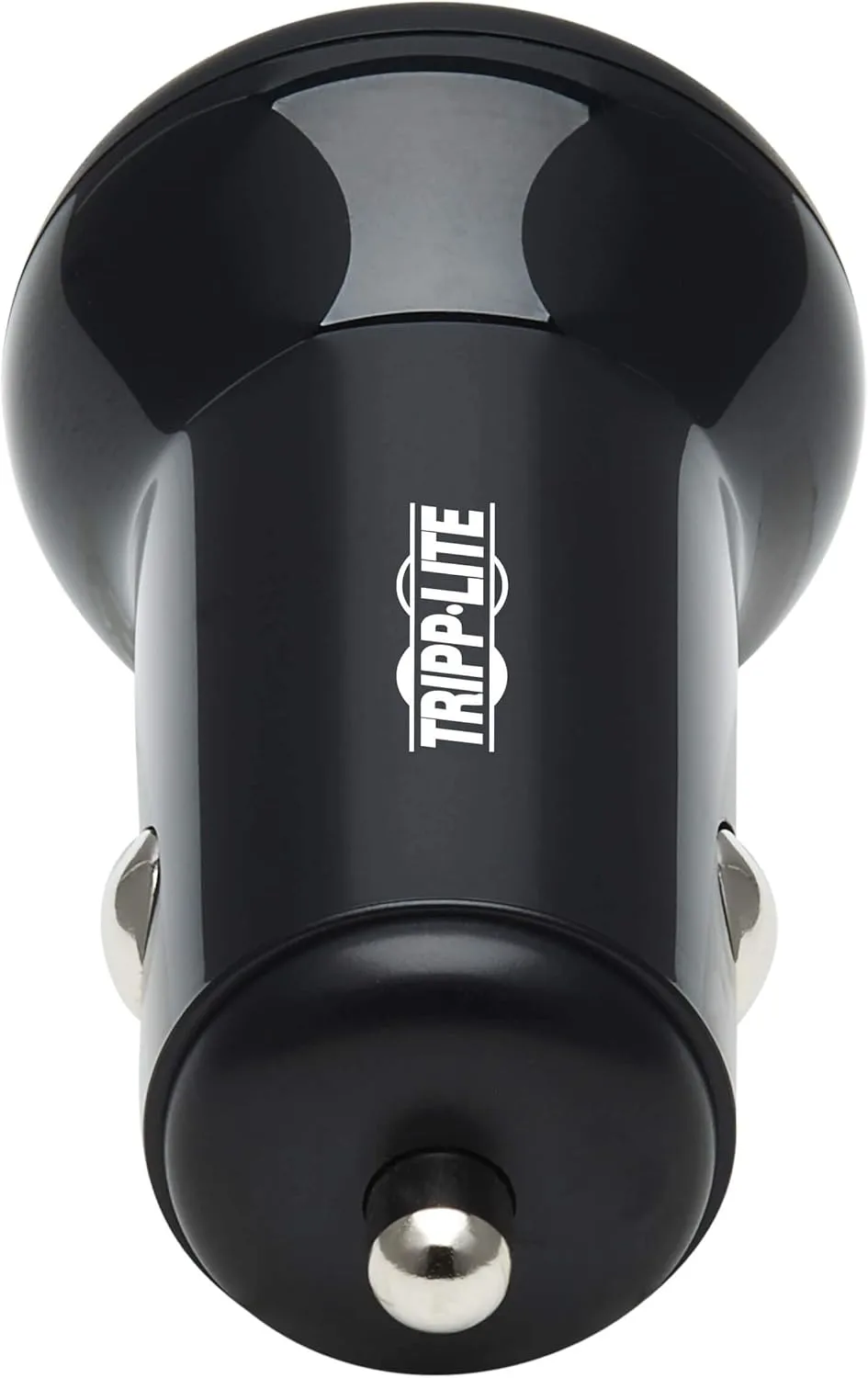 Tripp Lite USB Car Charger, 24W Dual Port USB Car Charger, USB-C 24W PD 3.0, USB-A 24W QC 3.0, Black (U280-C02-24W-1B)