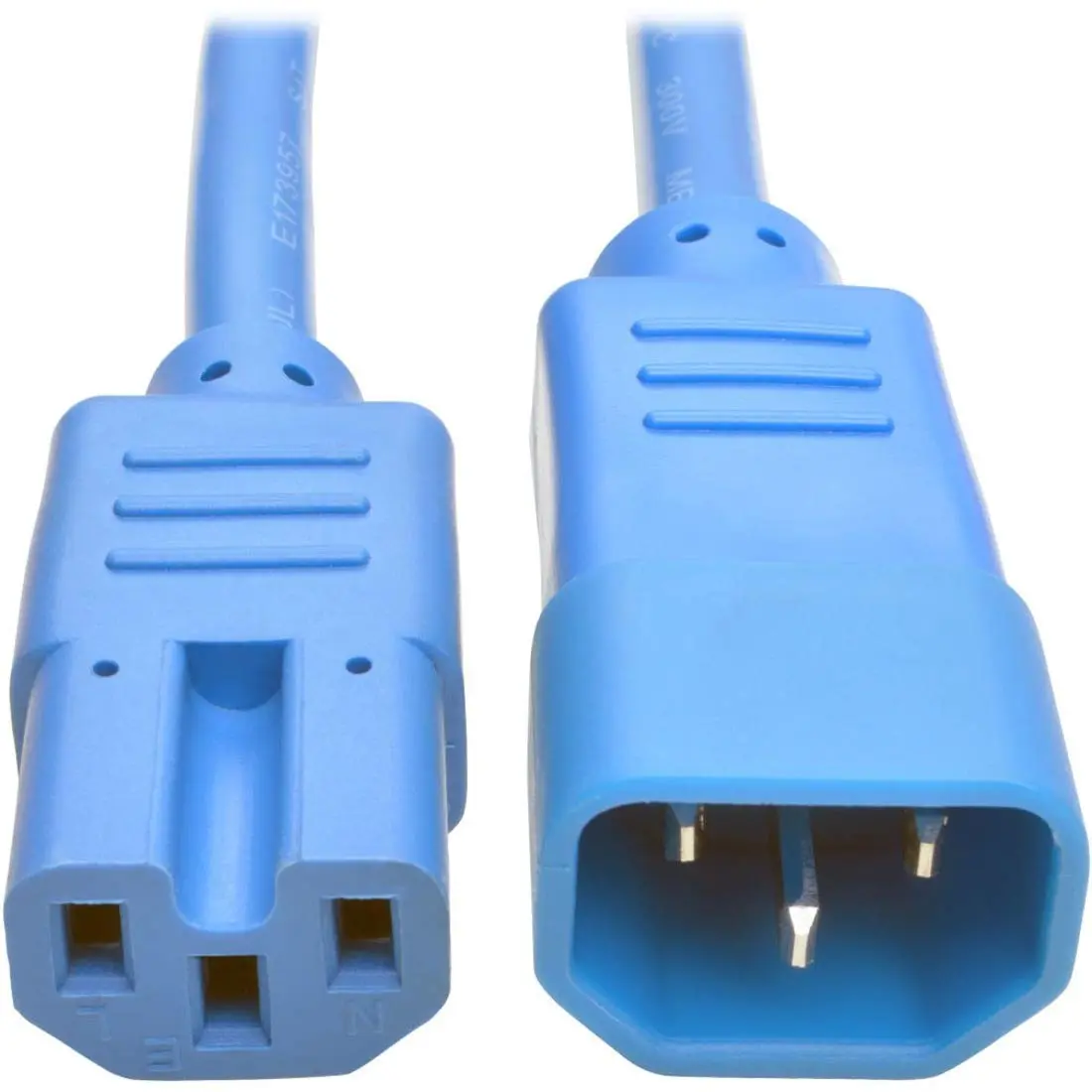 Tripp Lite C14 to C15 Heavy-Duty Power Cord, 14 AWG, 15A