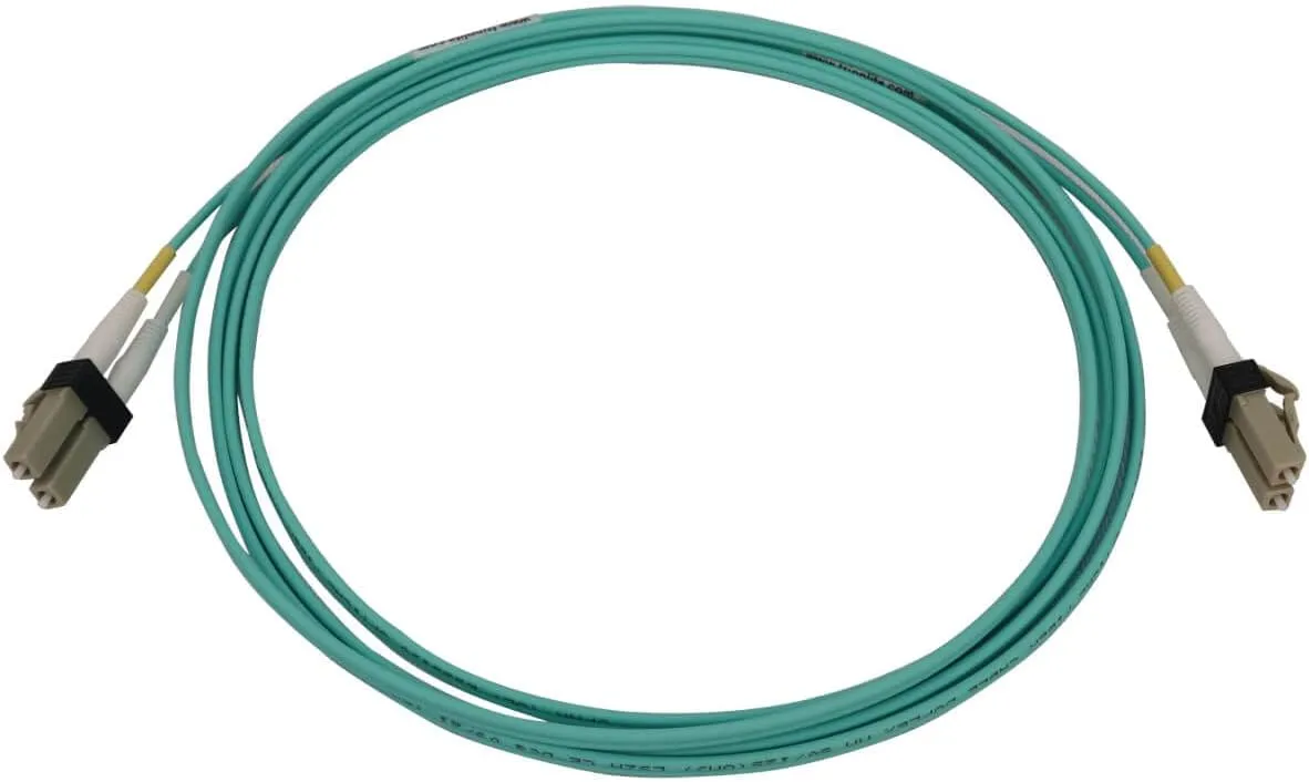 TRIPP LITE Switchable Fiber Cable 400G Duplex Multimode 50/125 OM3 LC Duplex LSZH Jacket