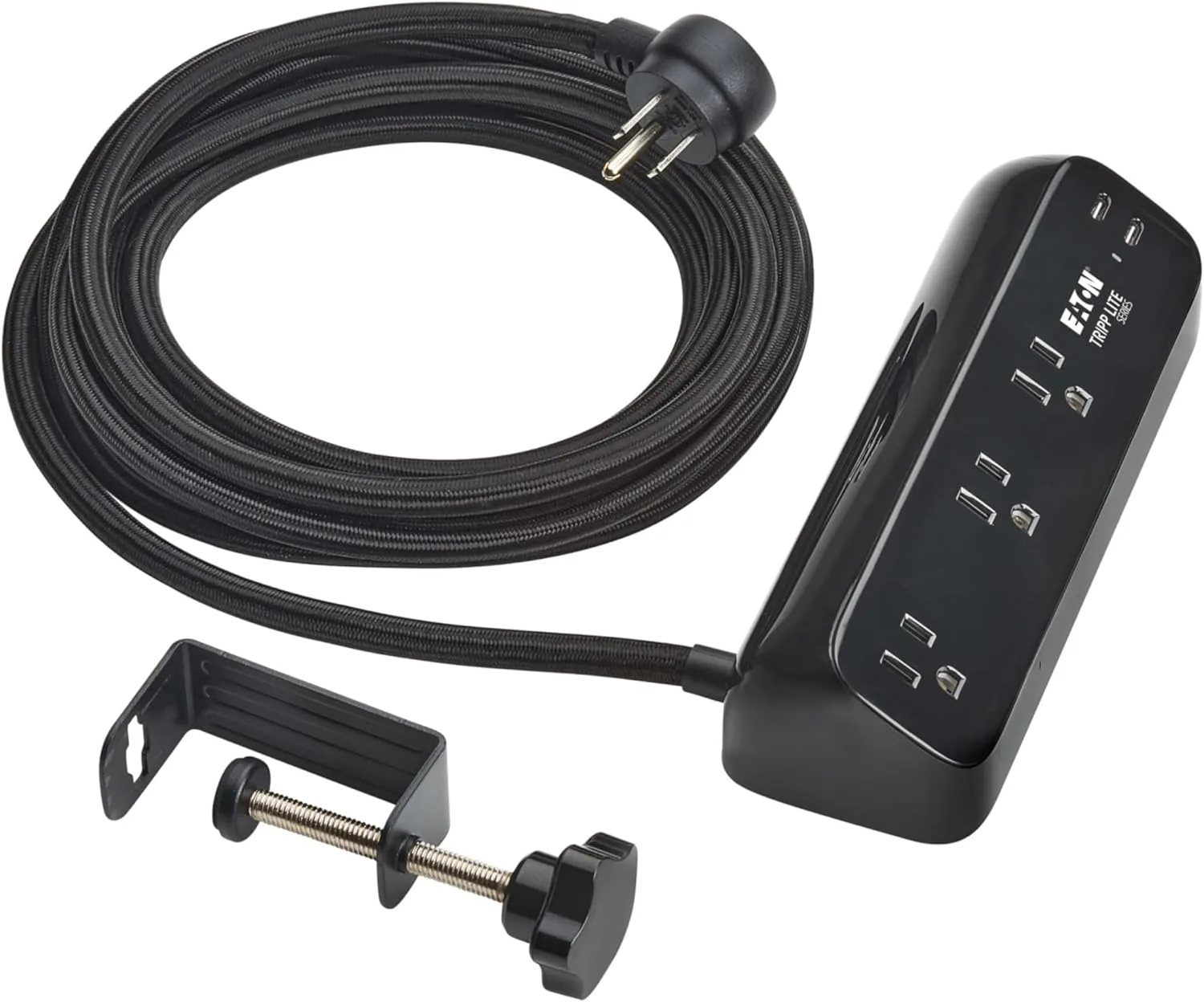 Eaton Tripp Lite Series Desk Clamp Power Strip Surge Protector