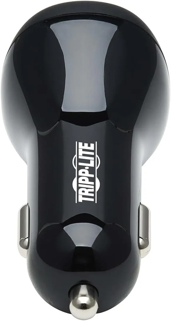Tripp Lite USB Car Charger, 3 Port USB Car Charger, 36W Max - USB-C PD 3.0 Up to 18W, 2 USB-A QC 3.0 Up to 36W