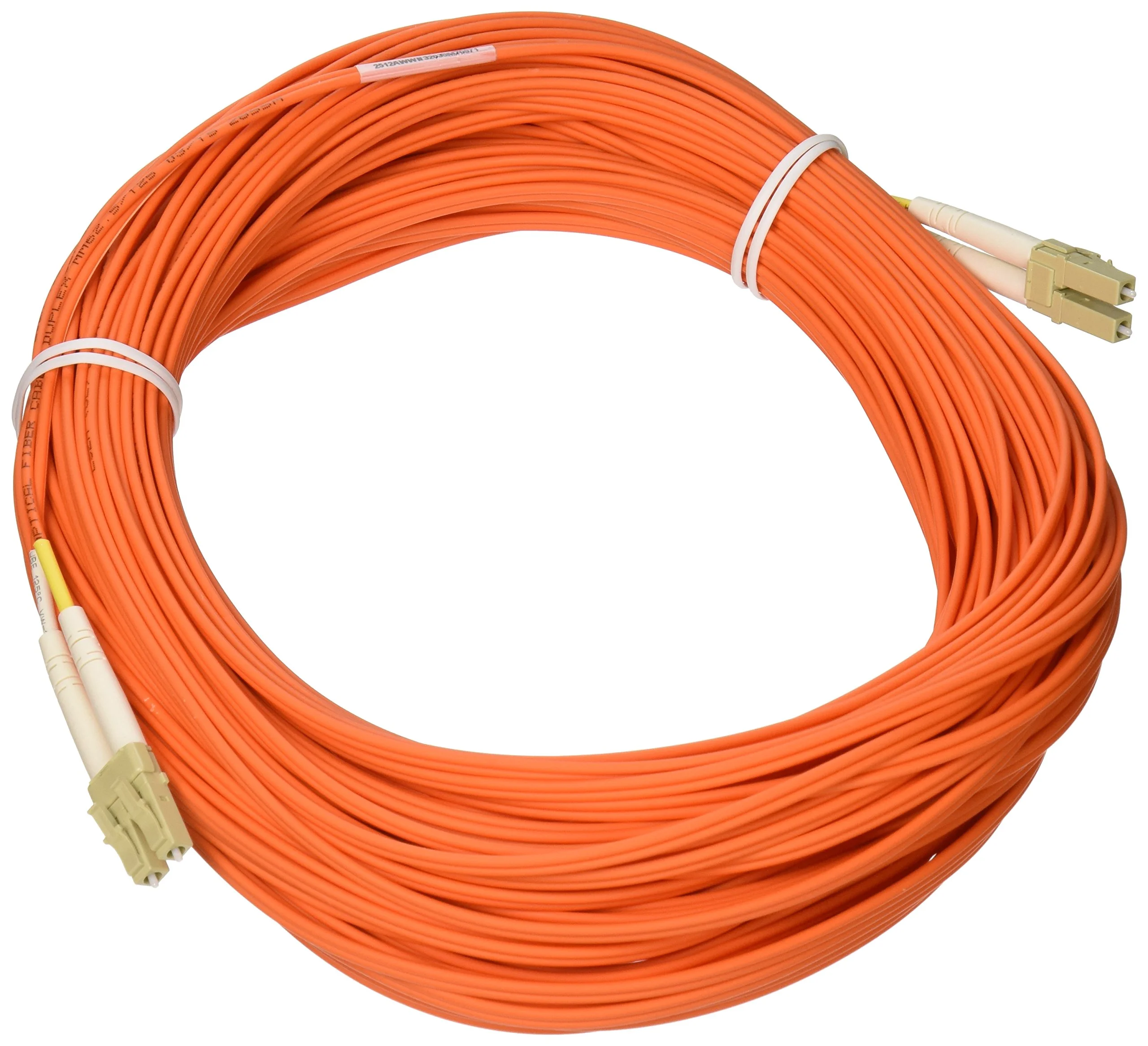 Tripp Lite Duplex Multimode 62.5/125 Fiber Patch Cable (LC/LC), 30M (100-ft.)(N320-30M),Orange