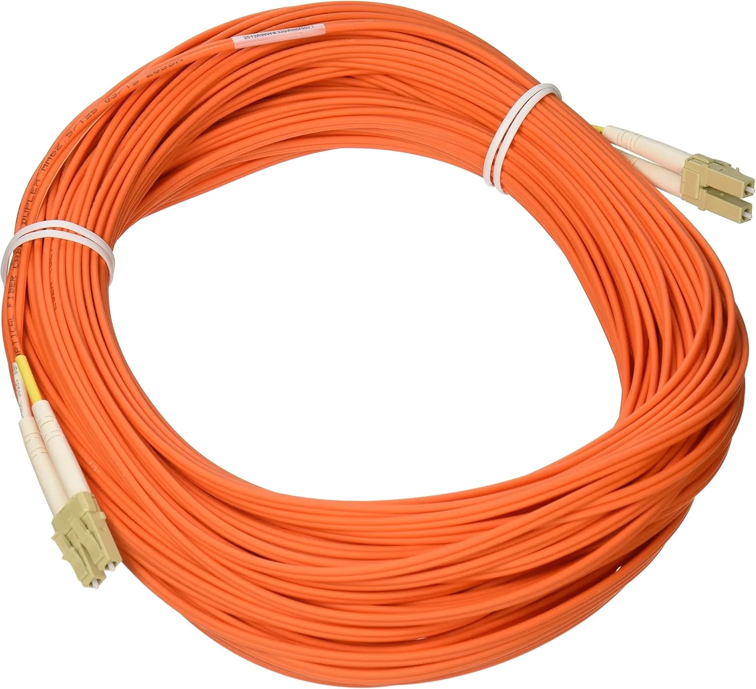 Tripp Lite Duplex Multimode 62.5/125 Fiber Patch Cable (LC/LC), 30M (100-ft.)(N320-30M),Orange
