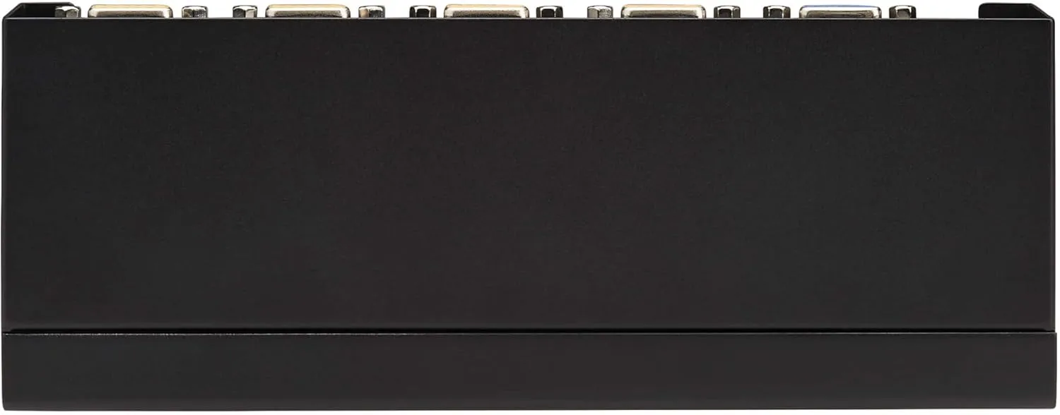 Tripp Lite 4-Port KVM Switch VGA with USB or PS/2 Port for Keyboard Mouse, Desktop PC, 4 Computers 1 Monitor