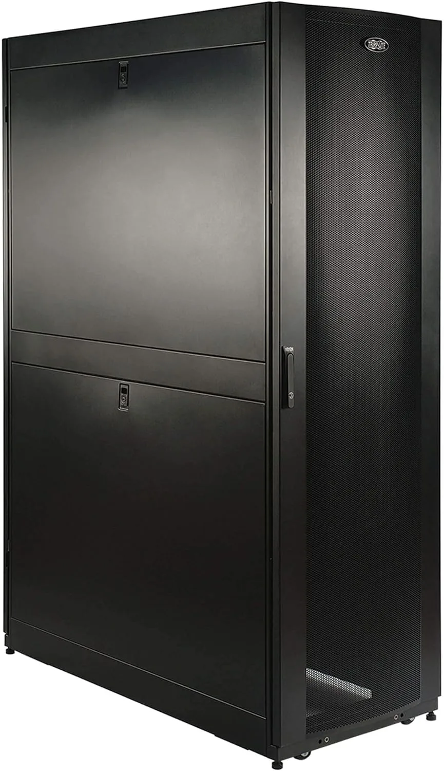 Tripp Lite 42U Rack Enclosure Server Cabinet Doors & Sides Extra-Deep 48in