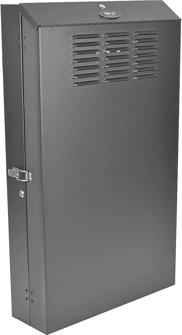 Tripp Lite SmartRack Low-Profile Vertical Wall-Mount Server-Depth Rack Enclosure, 36 in