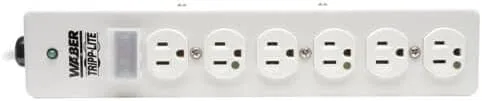 TRIPP LITE 6-Outlet Hospital-Grade Surge Protector Power Strip