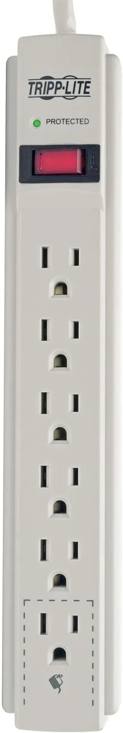 TRIPP LITE Protect It! 6-Outlet Surge Protector Power Strip