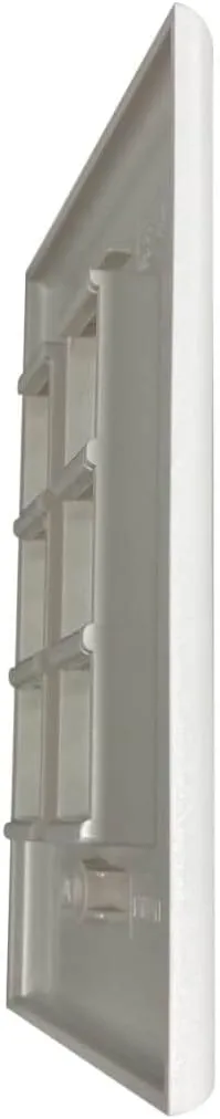 Tripp Lite Safe-IT Single-Gang Keystone Wall Plate, Ivory