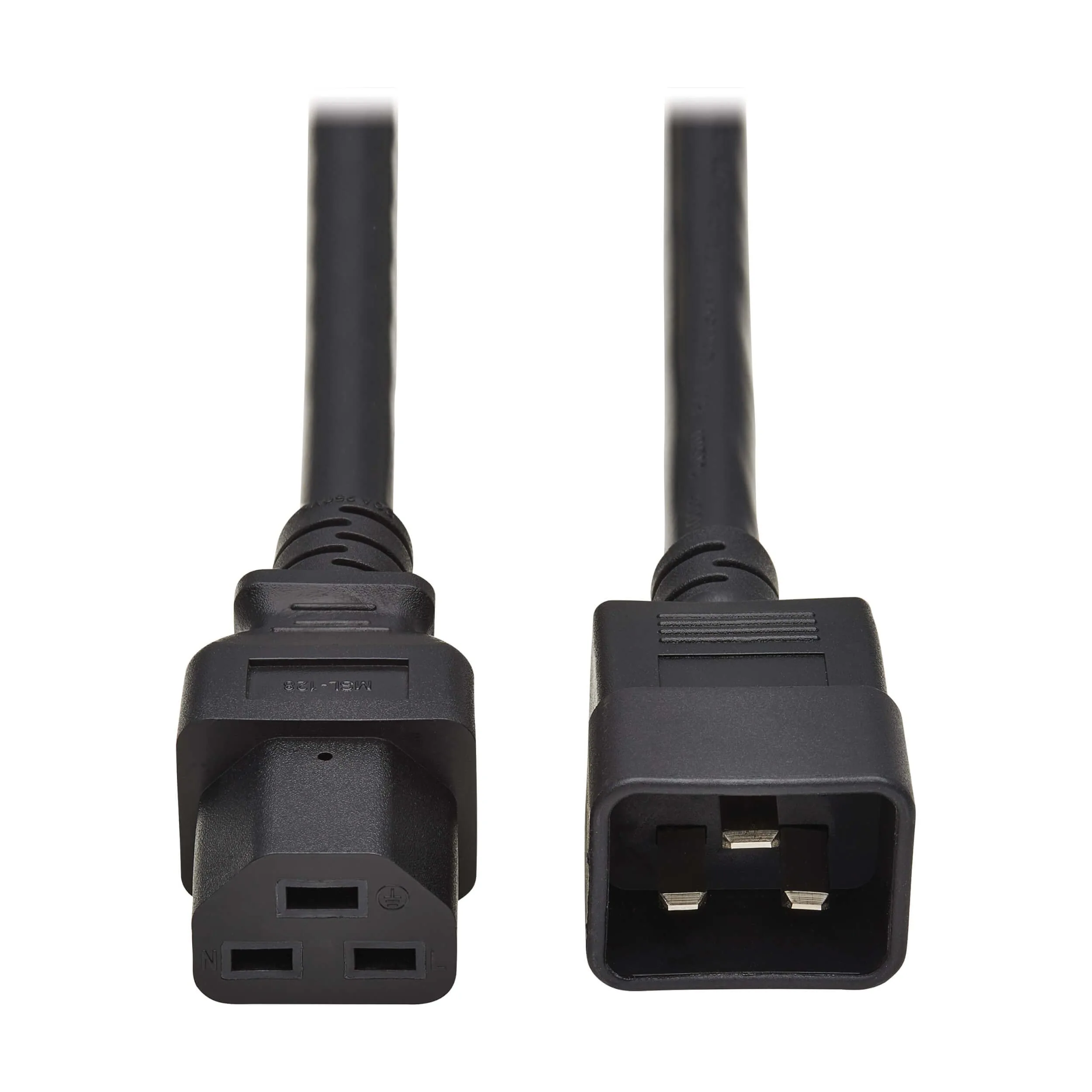 Tripp Lite C20 to C21 Power Extension Cord, 20A 12 AWG, Heavy-Duty