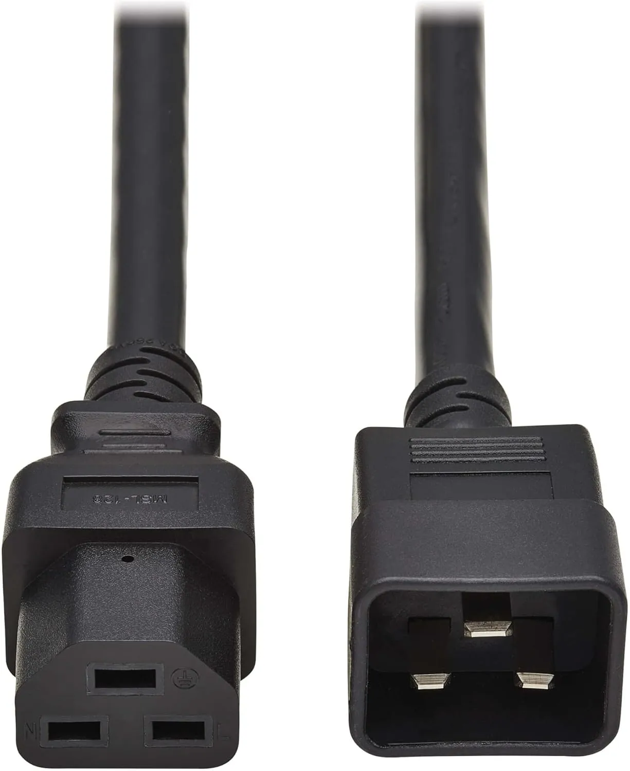 Tripp Lite C20 to C21 Power Extension Cord, 20A 12 AWG, Heavy-Duty