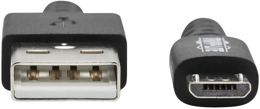 Tripp Lite Heavy Duty USB-A To USB Micro-B Charging Sync Cable, 6in, Gray