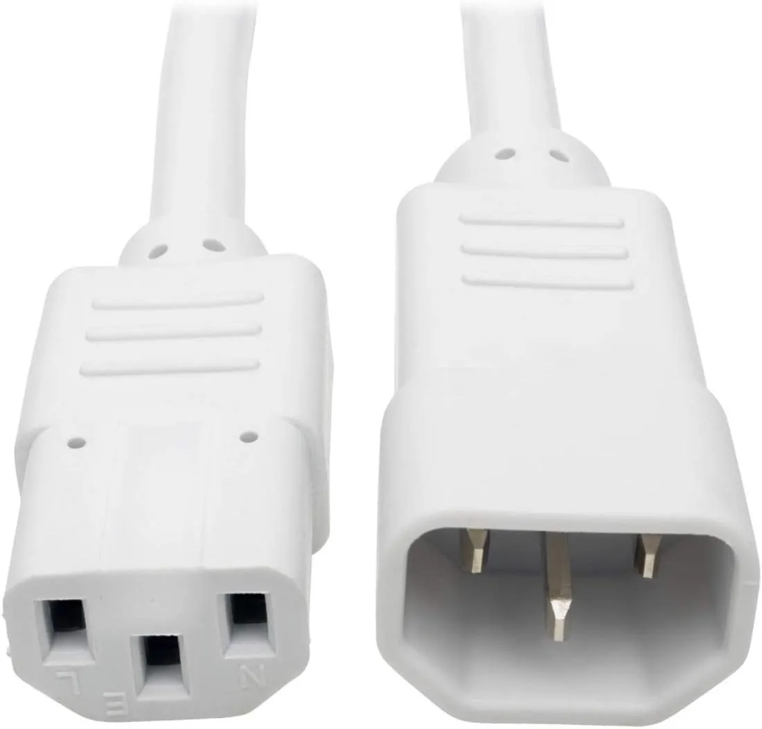 TRIPP LITE P005 Heavy-Duty C14 to C13 Power Extension Cord, 14 AWG, 15A