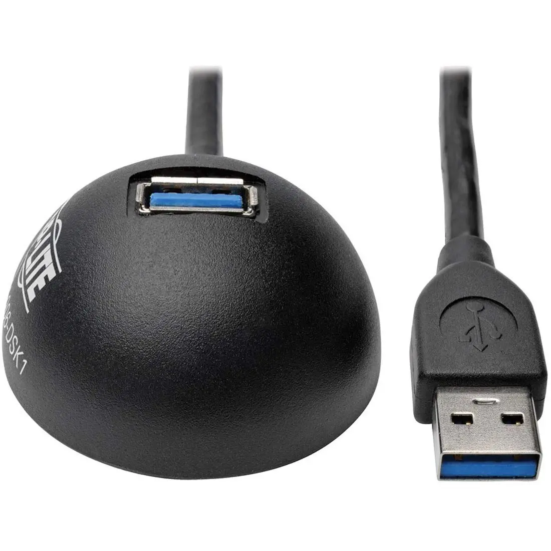 Tripp Lite 6ft USB 3.0 SuperSpeed Desktop Extension Cable, Black