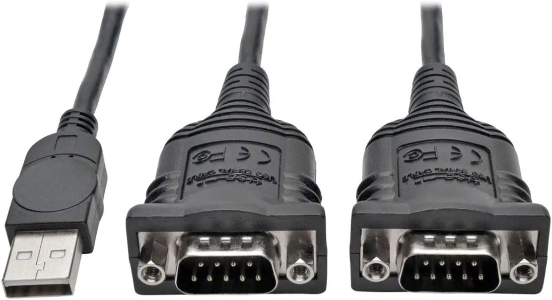 Tripp Lite USB to Serial Adapter Cable (USB-A to RS-232)