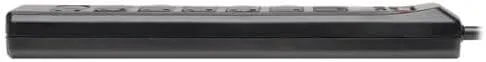 Tripp Lite 7 Right Angle Outlet Surge Protector Power Strip, 6ft. Cord, Right Angle Plug, 1440 Joules, Tel/Modem Protection