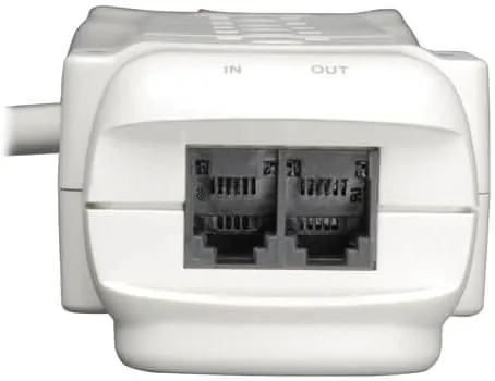 Tripp Lite 7-Outlet Surge Protector Power Strip with Right-Angle Plug