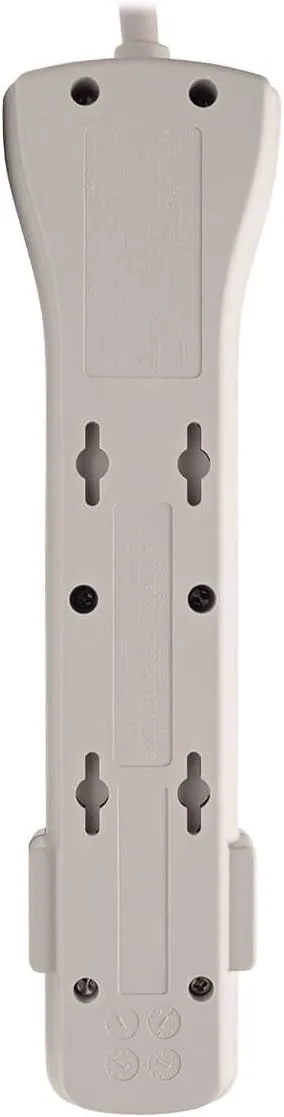 Tripp Lite 7-Outlet Surge Protector Power Strip with Right-Angle Plug