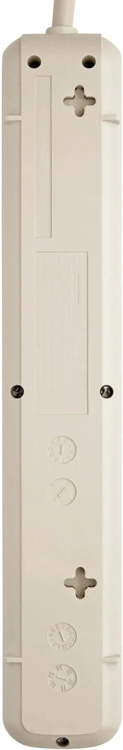 TRIPP LITE 7-Outlet Surge Protector Power Strip (6 Right-Angle + 1 Transformer), 4 ft Cord