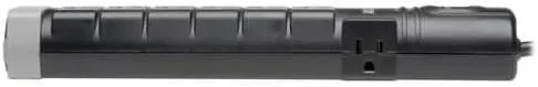 Tripp Lite 8 Outlet Surge Protector Power Strip, 6ft Cord Right Angle Plug, Tel/Modem, & $150K INSURANCE (TLP806TEL)