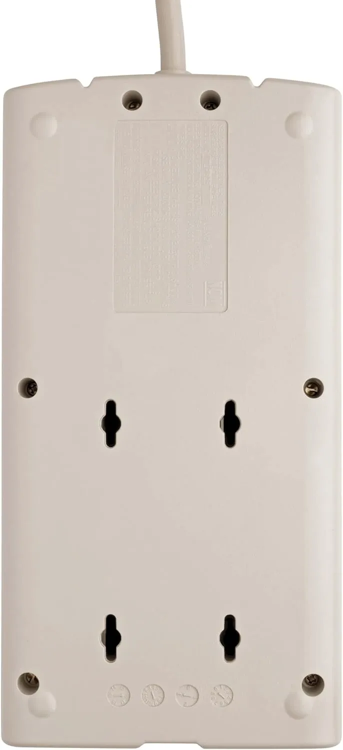 Tripp Lite 8 Outlet Surge Protector Power Strip, Extra Long Cord 25ft, Right-Angle Plug