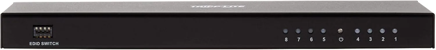 Tripp Lite 8-Port HDMI Splitter 4K @ 60Hz HDCP 2.2 EDID Management (B118-008E-UHD-2)