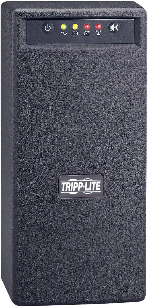 Tripp Lite 800VA UPS Backup, 475W Line-Interactive AVR, Tower, USB (OMNIVS800)