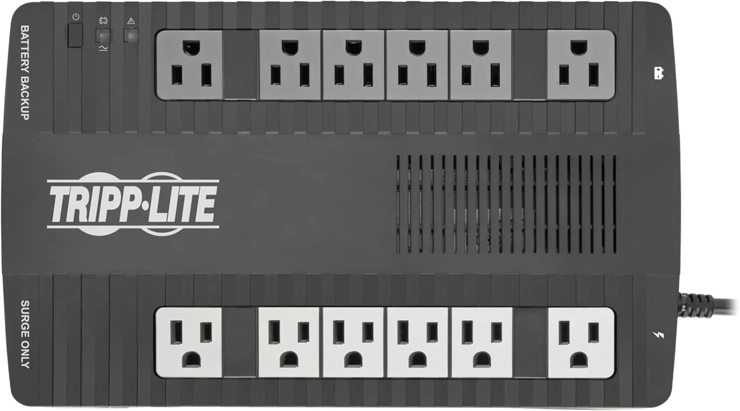 TRIPP LITE Ultra-Compact Line-Interactive UPS with AVR and 12 Outlets