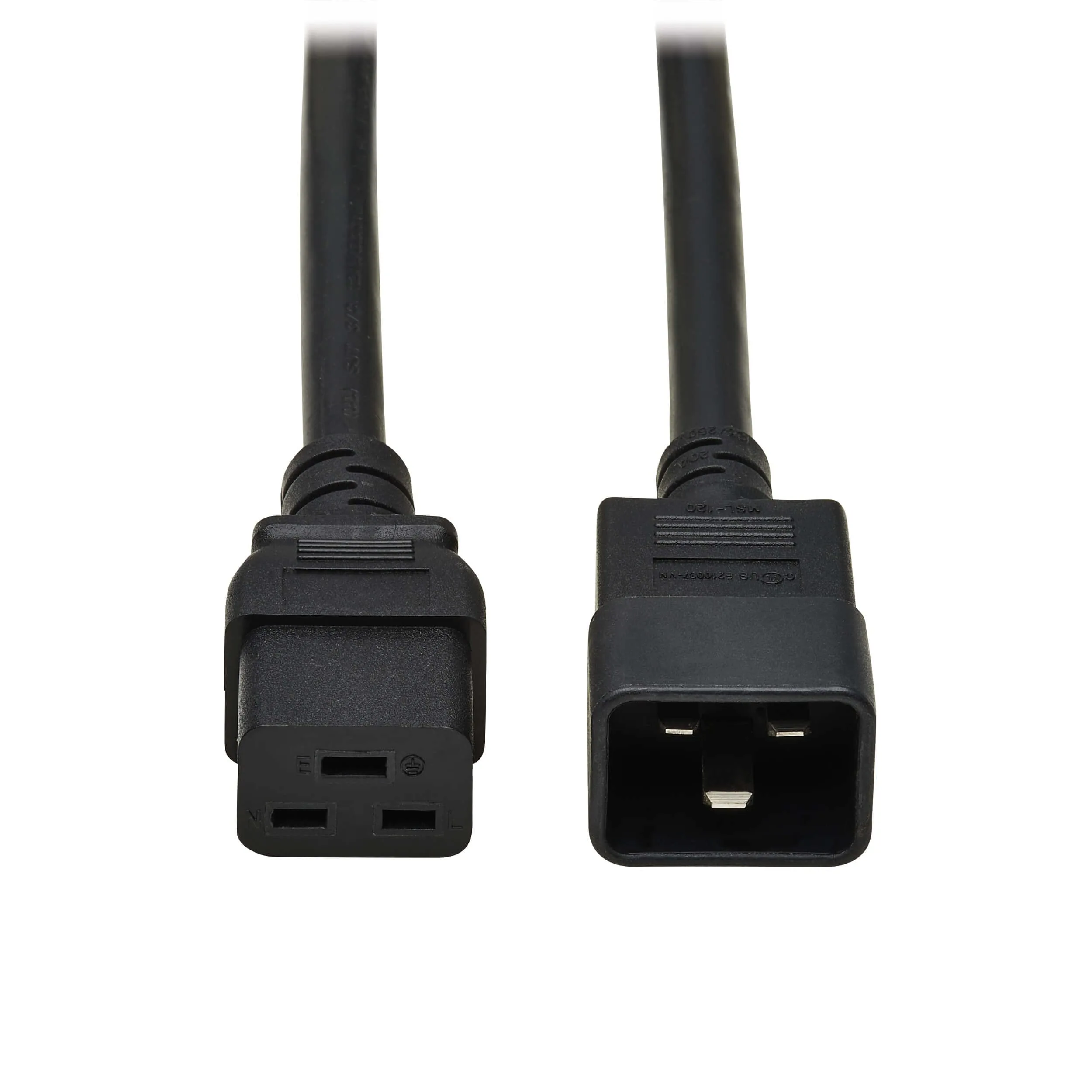 Tripp Lite C20-to-C19 Power Extension Cord, 12 AWG, 20A, 250V