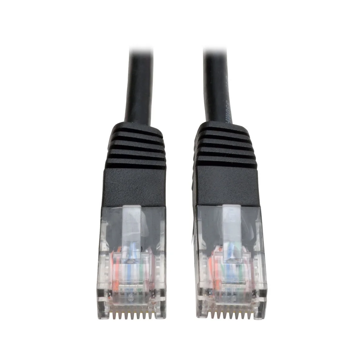 Eaton Tripp Lite Cat5e 350MHz Molded Patch Cable (RJ45 M/M) - Black, 4-ft.(N002-004-BK)